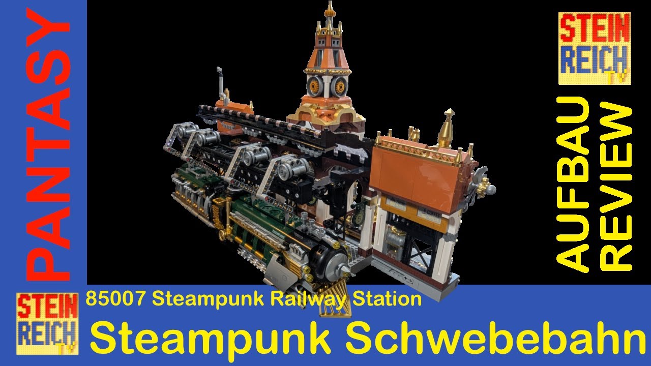 Steampunk-Bahnhof Wuppertal? - Pantasy 85007 Steampunk Railway Station Aufbau & Fazit