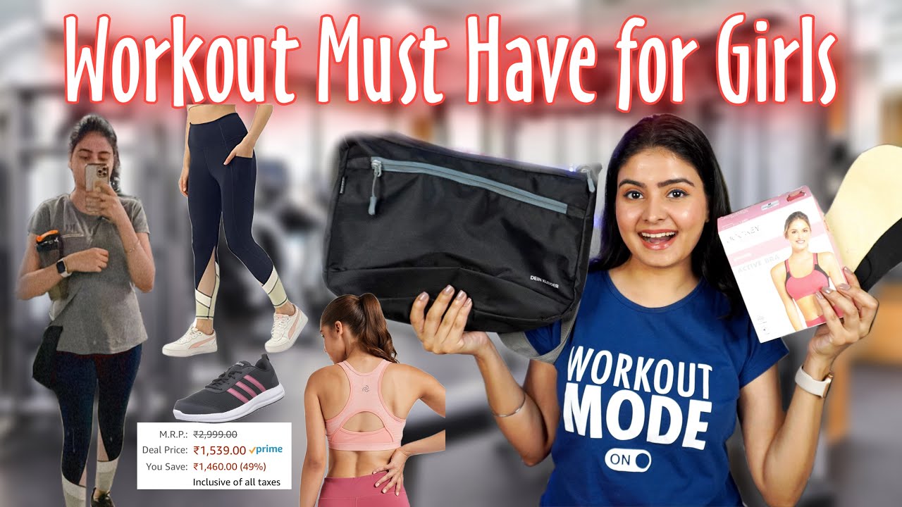 Amazon Gym Essentials | Workout Must Have for Girls | Kashika