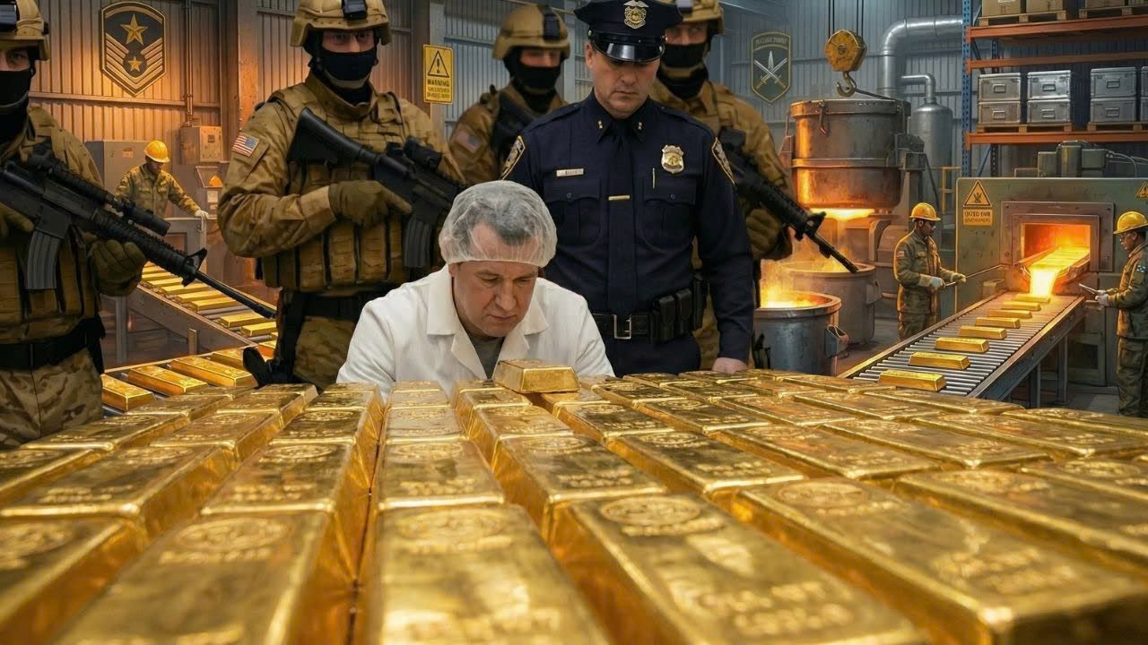 Inside the Russian Gold Refinery: The Secret Tech Behind Pure Gold (Full Process)