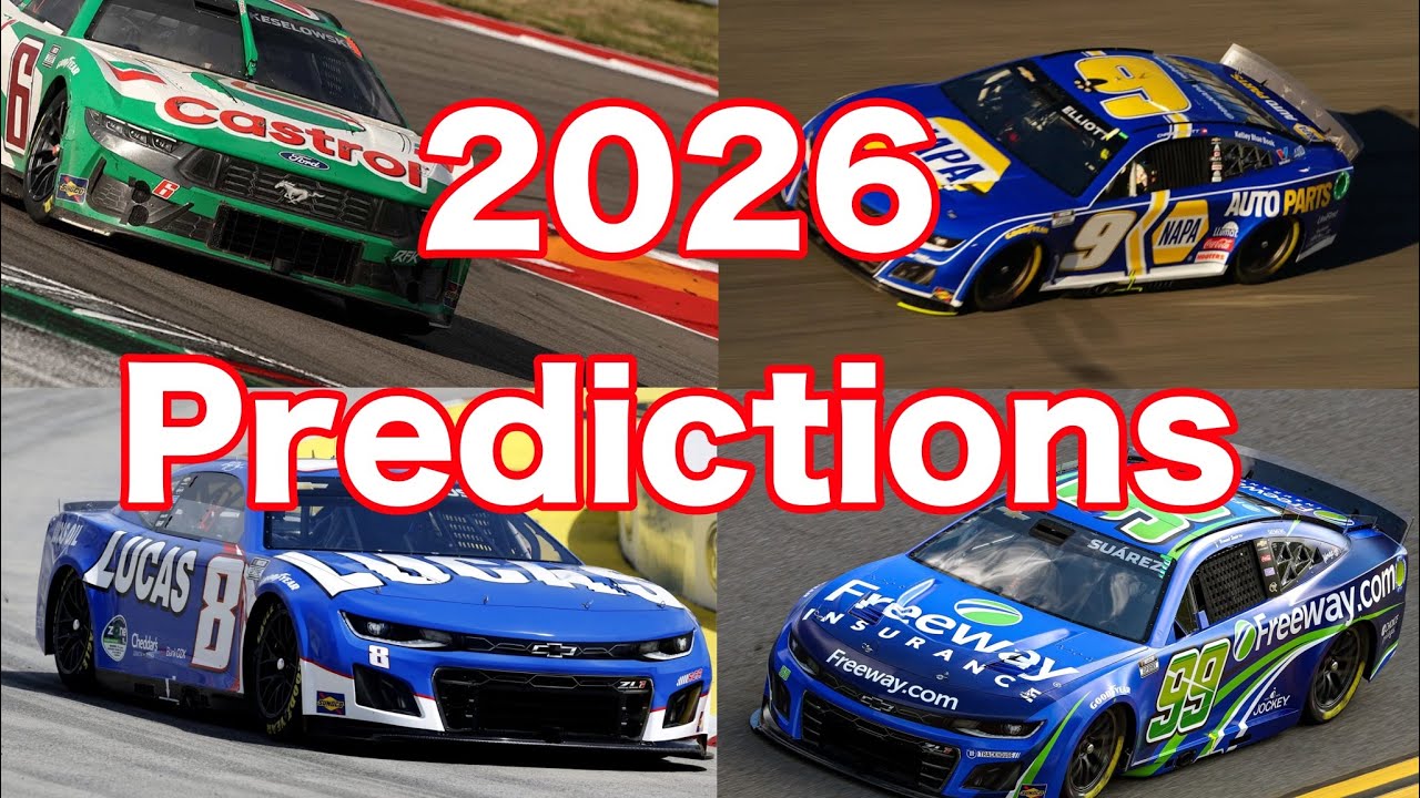 2026 NASCAR Cup Series Driver Predictions