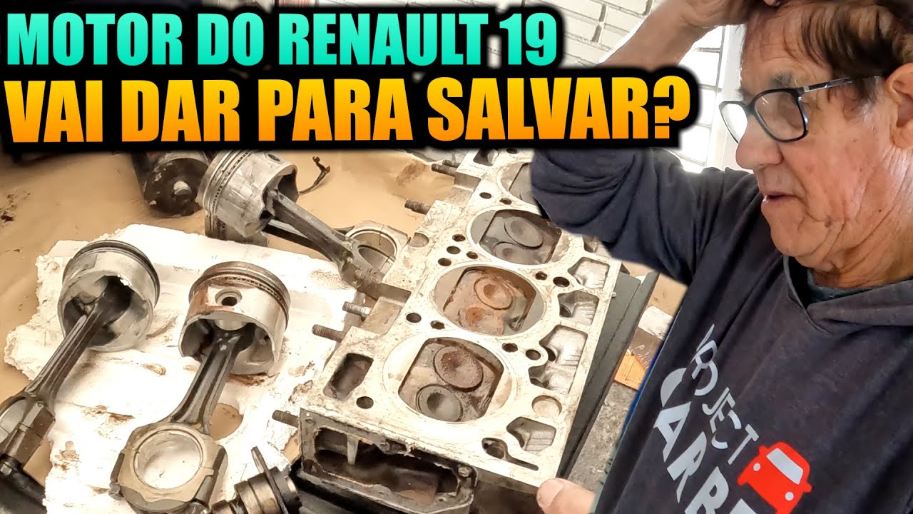 MOTOR DO RENAULT 19 VAI DAR PARA SALVAR?