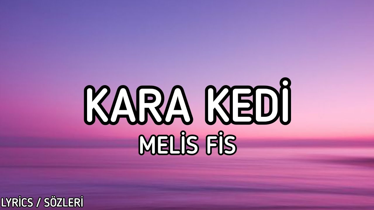 Melis Fis - Kara Kedi [Lyrics / Sözleri]