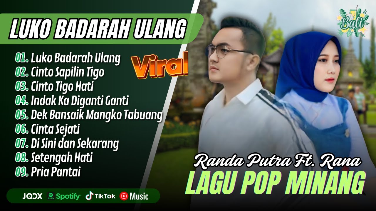 LUKO BADARAH ULANG - Randa Putra Ft Rana LIDA - CINTO SAPILIN TIGO | LAGU POP MINANG TERPOPULER 2025