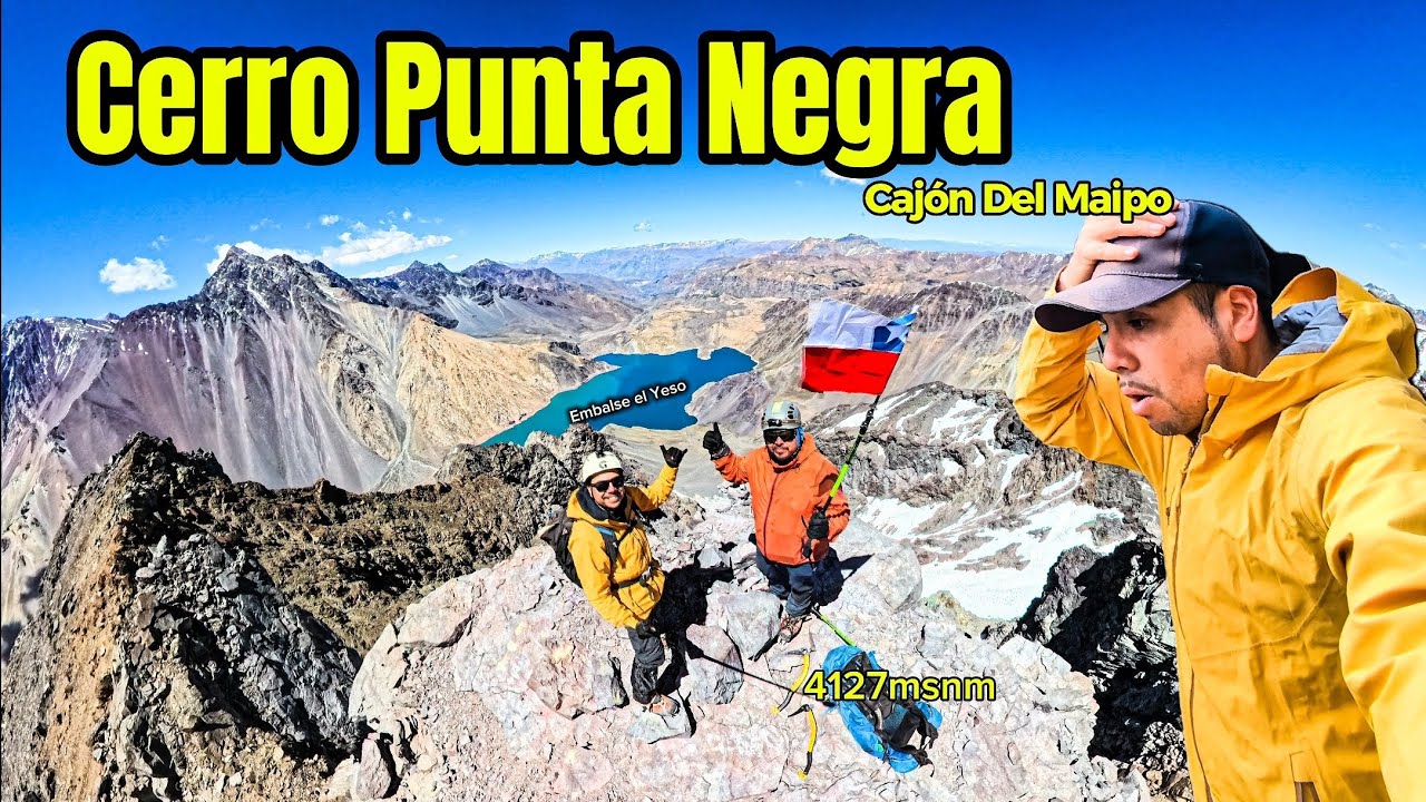 Cerro Punta Negra 4.127 msnm | Montaña sin Margen de error 🏔️🥾🧗Canaletas 50-60°