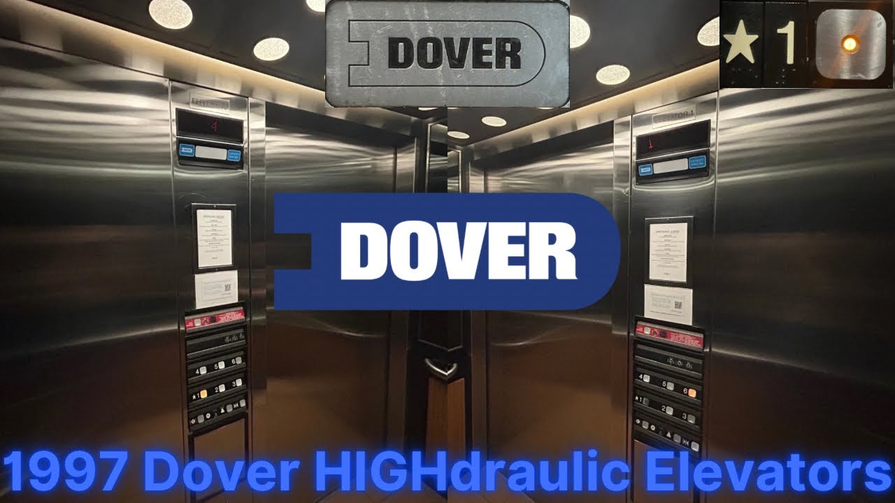 Rare Button! 1997 Dover Impulse Hydraulic Elevators | SpringHill Suites | Warrenville, IL