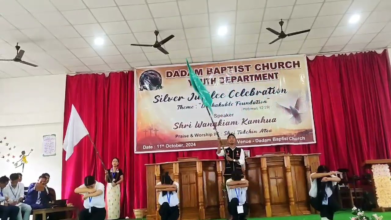 DADAM BAPTIST CHURCH YOUTH  SELVER JUBILEE CELEBRATION OPENING  CEREMONY