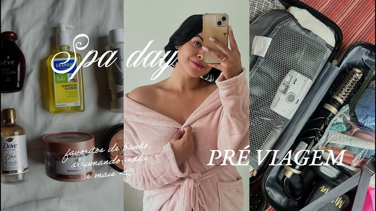 me preparando pra NY 💫 | spa day, favoritos de banho & mais