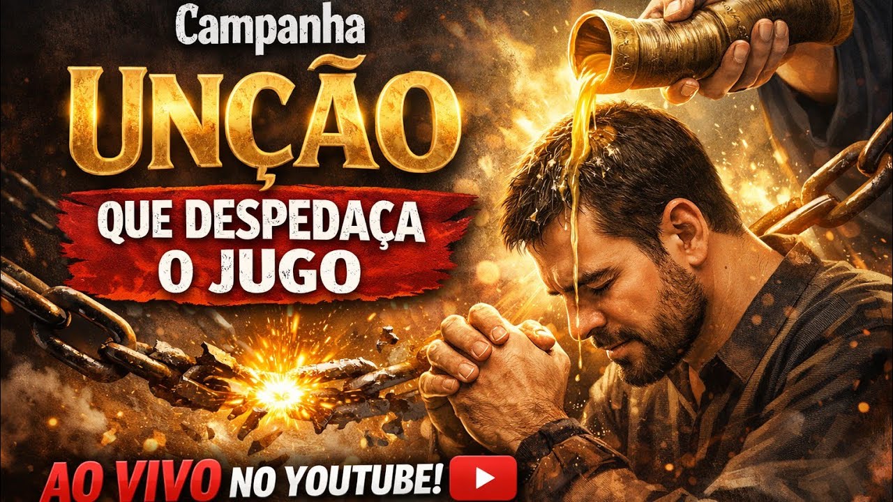 💢 AO VIVO 💢 DEUS QUEBRA TUDO AQUILO QUE SE LEVANTOU CONTRA VOCÊ. SEGUNDA-FEIRA 16/03/26.
