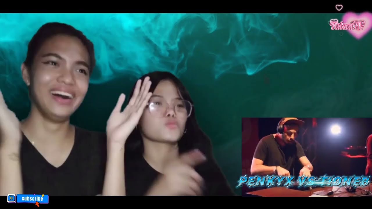 TIONEB VS PENKYX   | LoopStation Battle (PH) TEEN'S Reaction..