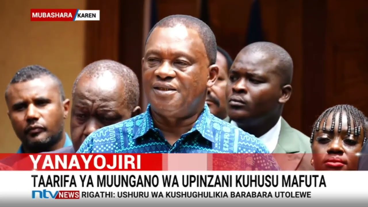 Justin Muturi on G-to-G: Why aren't we using Kenya Pipeline or National Oil?
