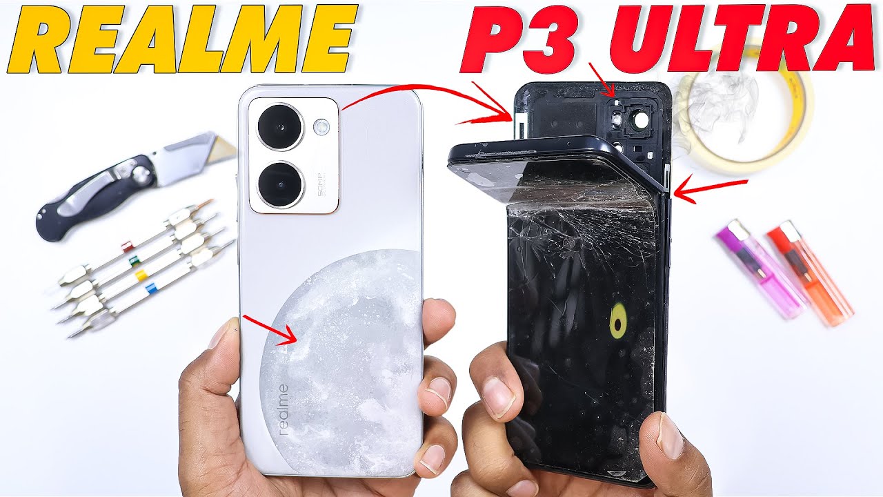 Be Careful with realme P3 Ultra - Durability Test & IP 69 Water Test
