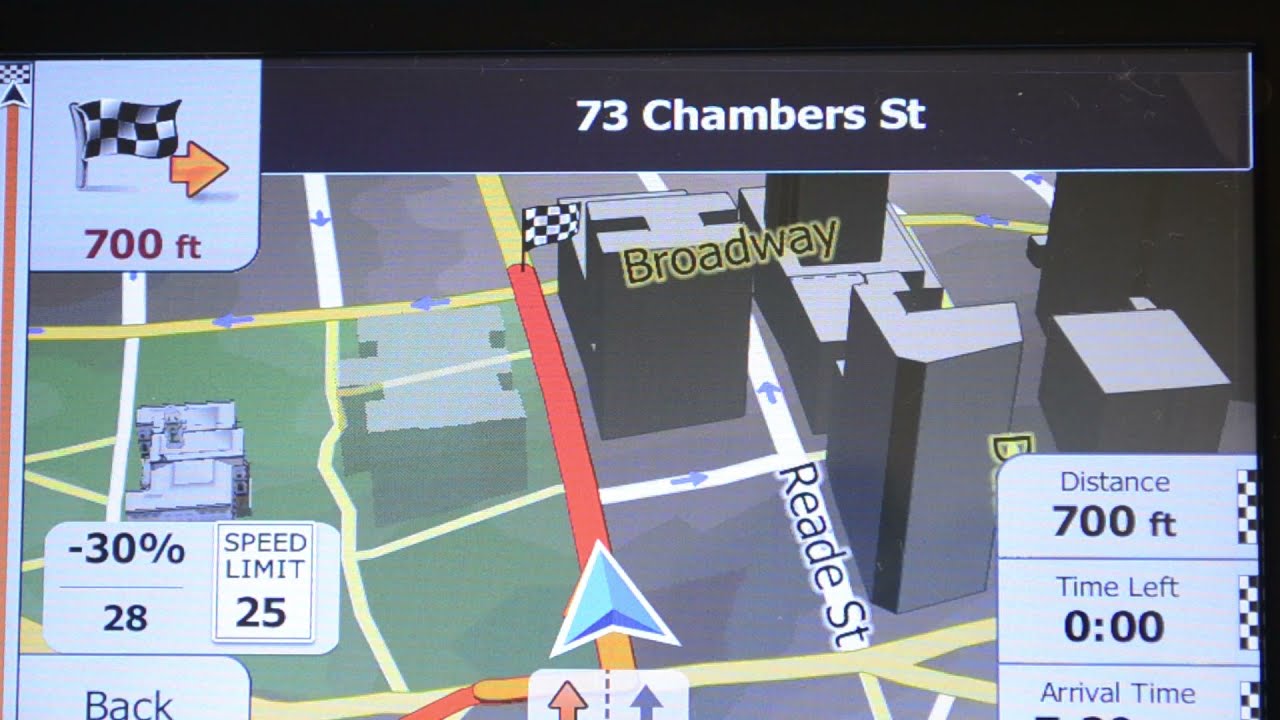 The latest IGO Primo GPS map software Demo in the NY, USA, 3D view, TTS voice, wince 6.0