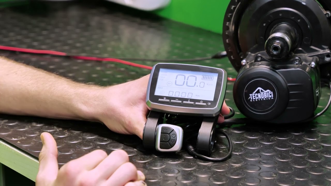 Tecnobicielettrica - Funzioni dello schermo VLCD5