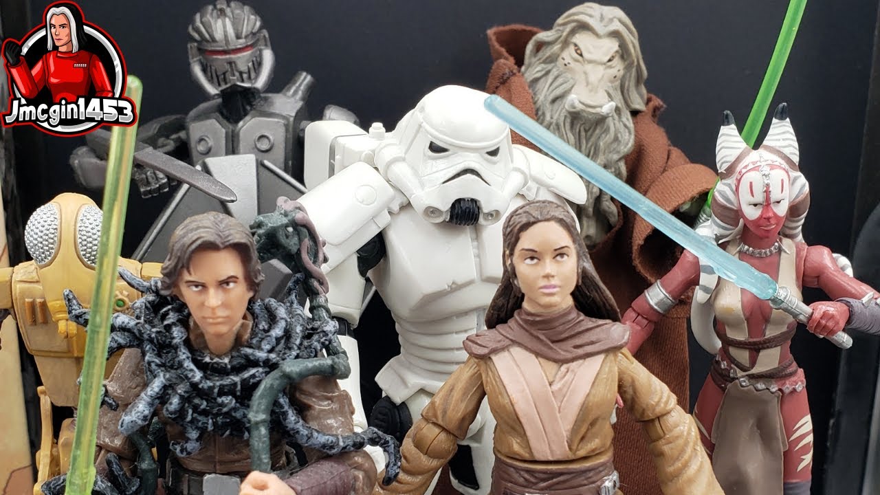 Star Wars The Legacy Collection The Final Wave (Jaina, Jacen, Shaak Ti, K'Kruhk, Troopers) Review
