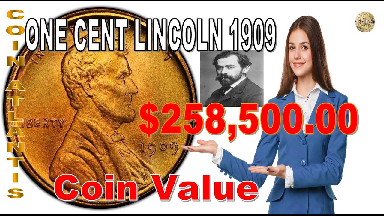 1909 Wheat Penny Coin Value.OVER $258,000.00