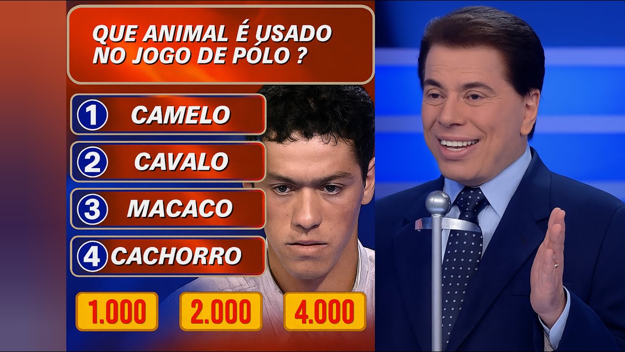 Show do Milhão (1999) | Participante LUIS CARLOS na 1ª Temporada | Silvio Santos no SBT.