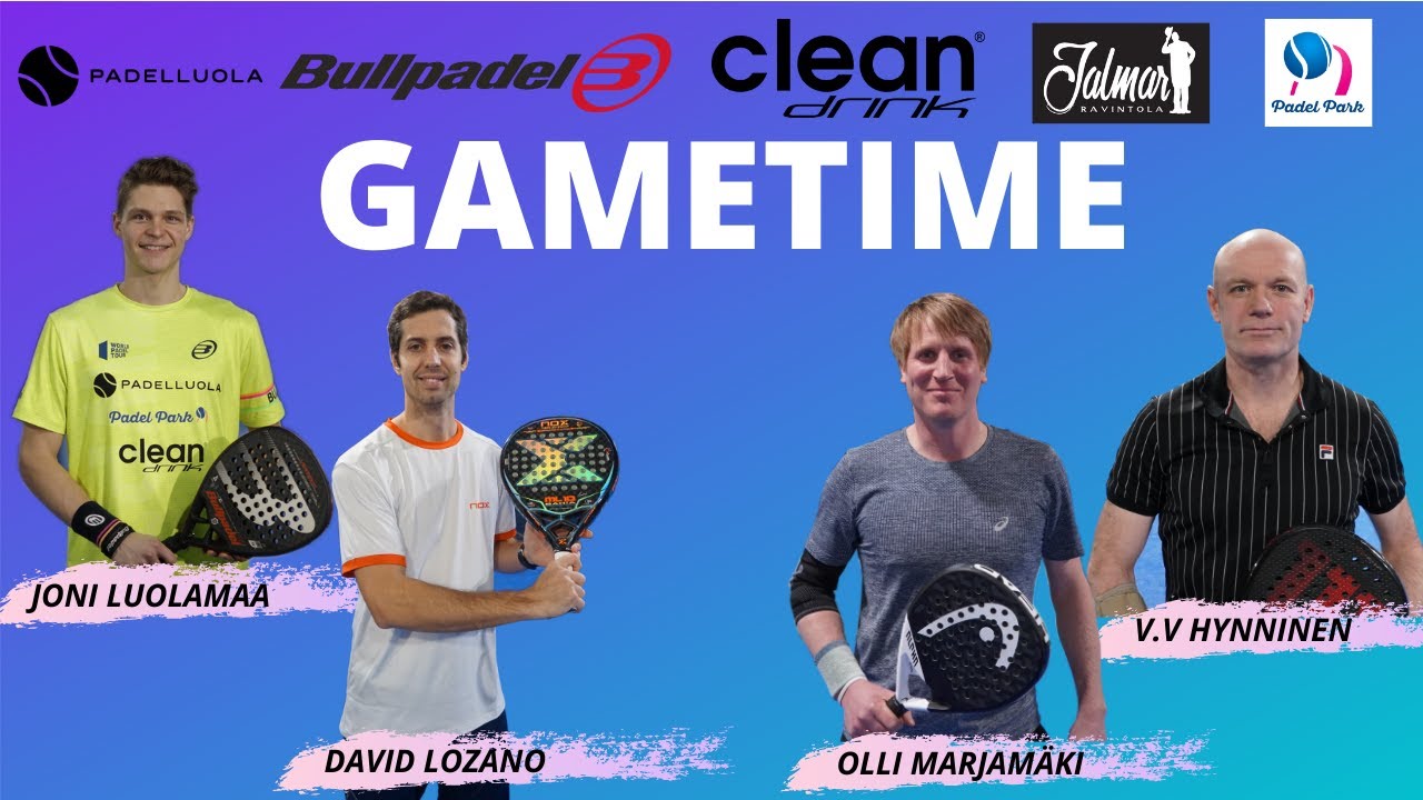 Finnish padel Men A | Lozano & Luolamaa vs. Hynninen & Marjam&auml;ki | Exhibition game 2021