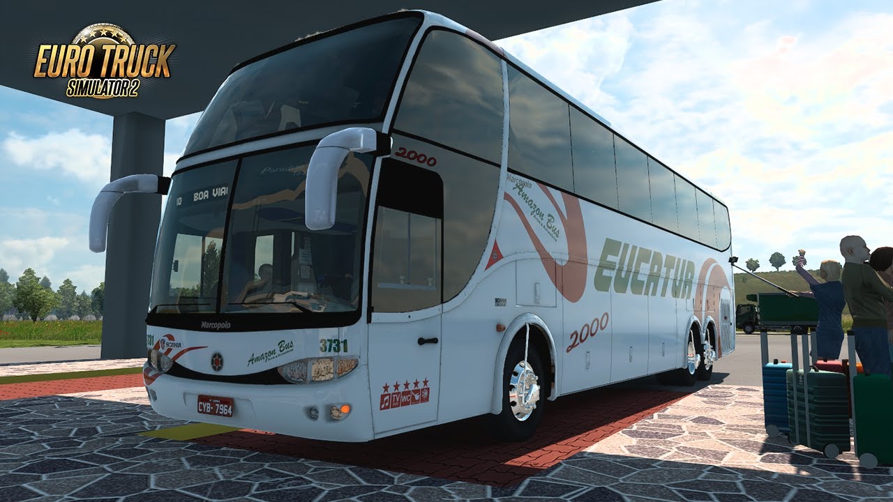 EUCATUR | MAPA EAA | Catalão - Uberaba | Marcopolo G6 1550 LD V1.54 | EURO TRUCK 2