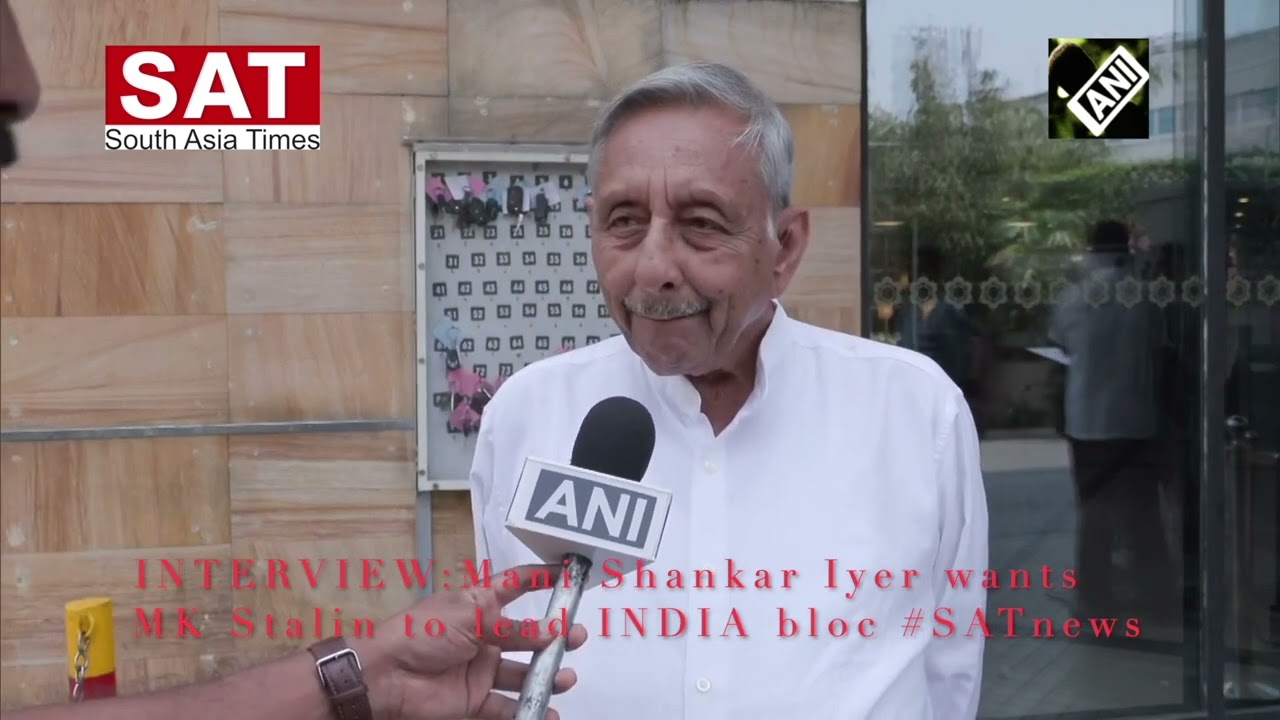 INTERVIEW: Mani Shankar Iyer wants Tamil Nadu Chief Minister MK Stalin to lead the INDIA bloc.
