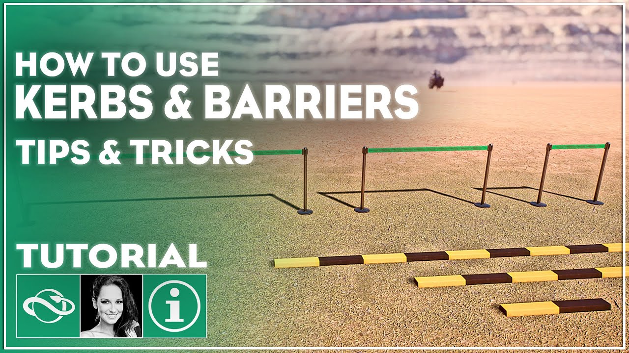 ▶ How to use kerbs & Barriers | Planet Zoo Tutorial | Tips & Tricks |