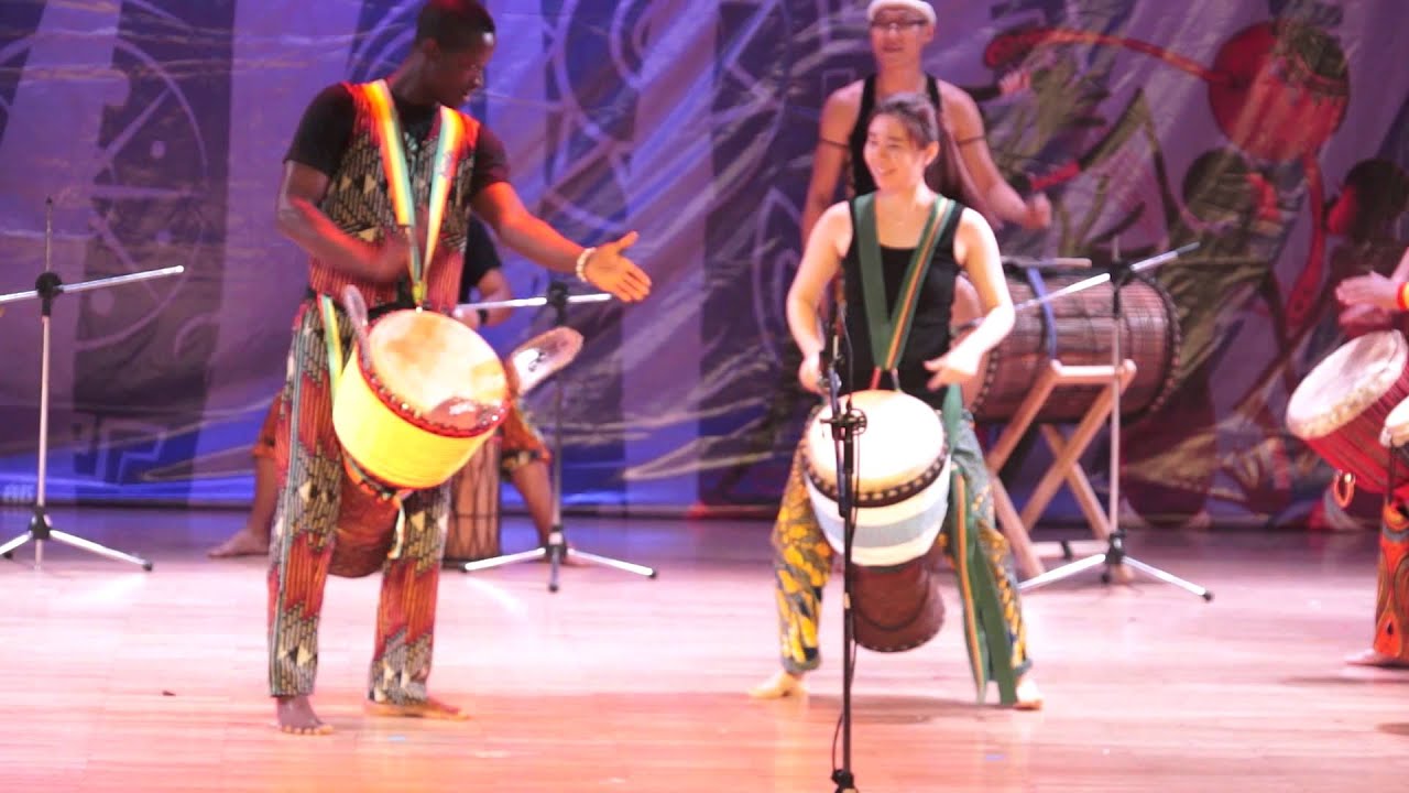 The ending show of Babara Bangoura workshop 2014 China(part 3)