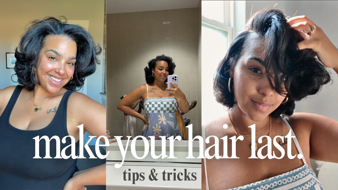 Try These Methods Instead Of Wrapping Your Hair To Maintain Your Roller Set or Silk Press!