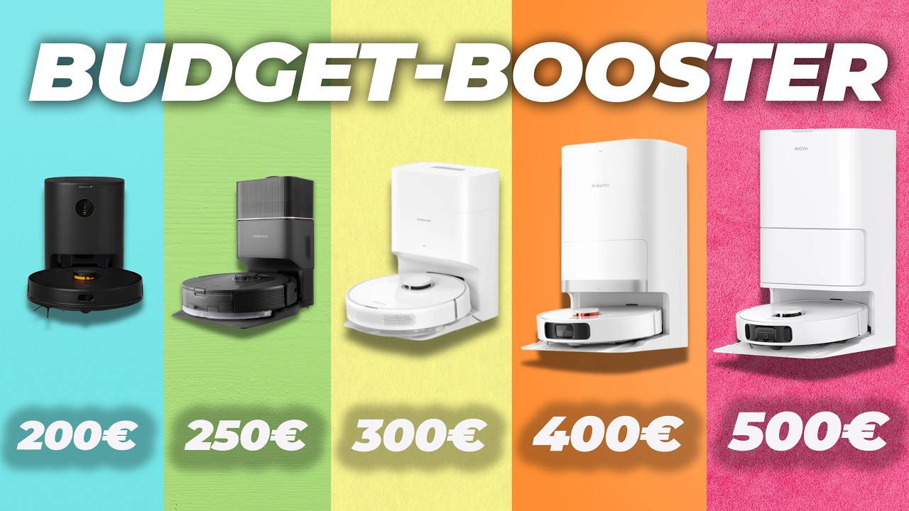 Die 5 besten Saugroboter unter 500&euro;: Preisleistung auf den Punkt!💰