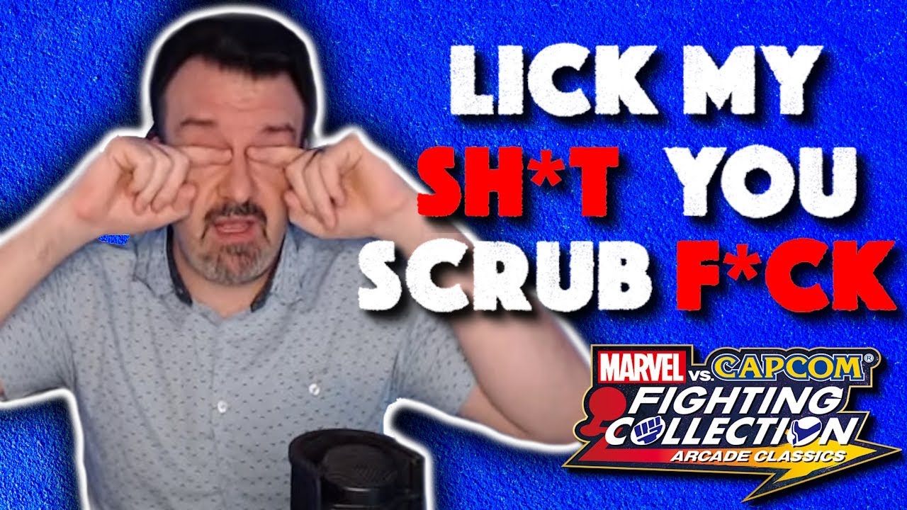 DSP Has A Complete Breakdown, Bashes Joystick! - MvC Fighting Collection