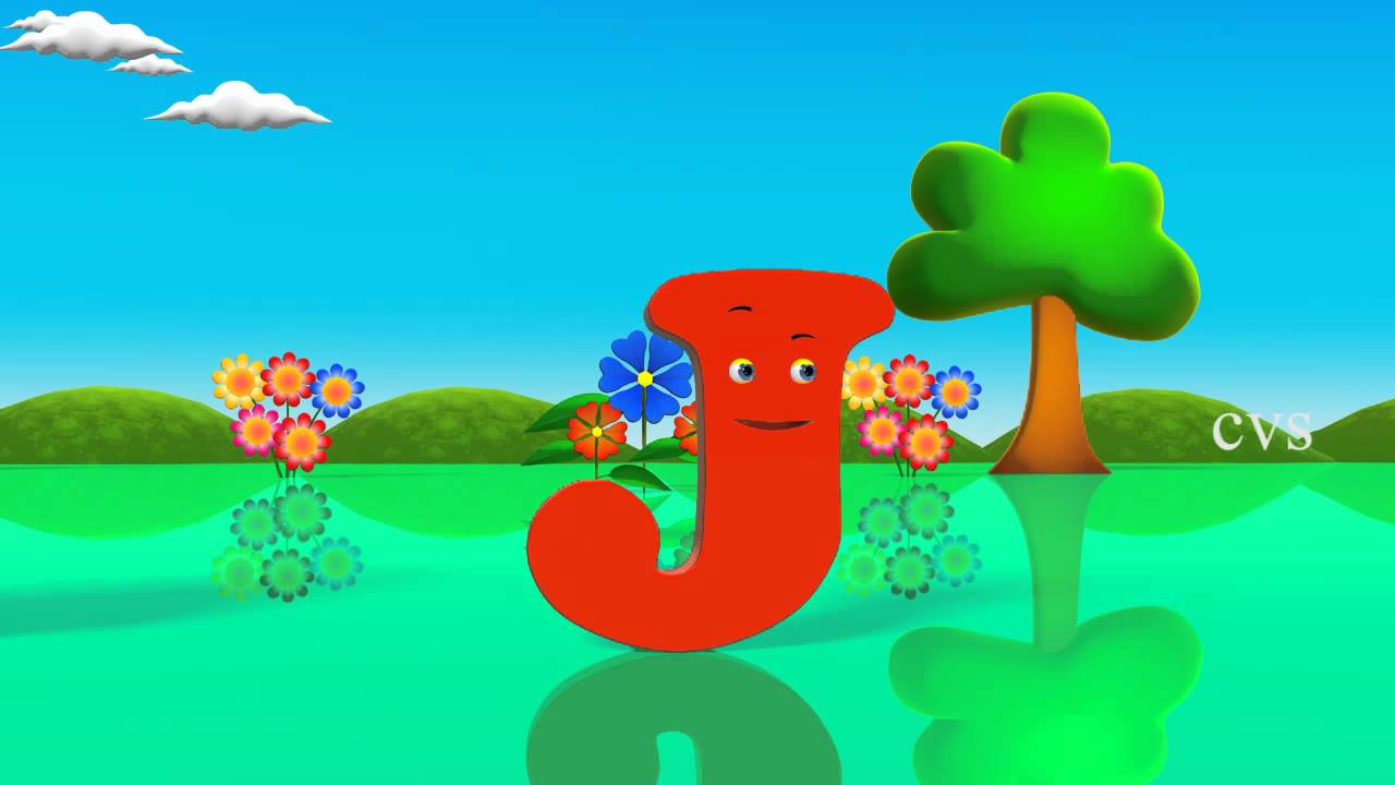Learn English Alphabet for kids ( ABCD Song) - 3D Animation rhyme Fun