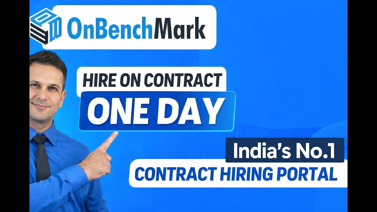 Hire Software Developer in ONE Day. India's No-1 Contract Hiring Portal- OnBenchMark.com