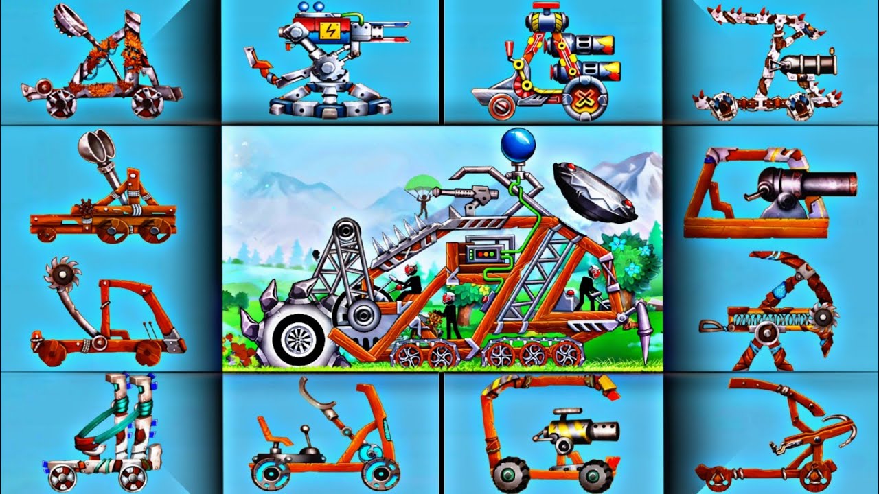 Catapult 2 | Boss 360 | Rush With All Weapons