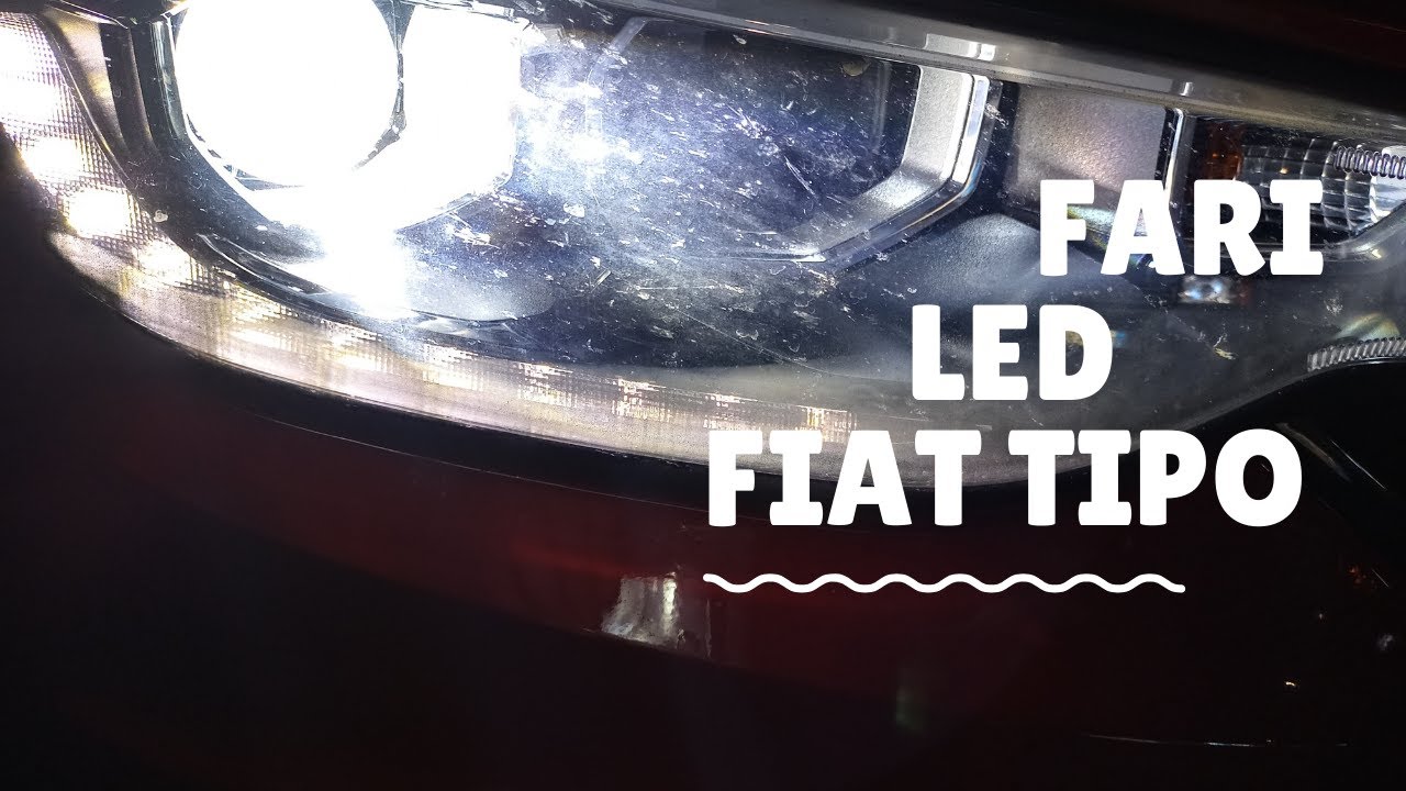 Lampade (Koyoso) Fari Led Fiat Tipo