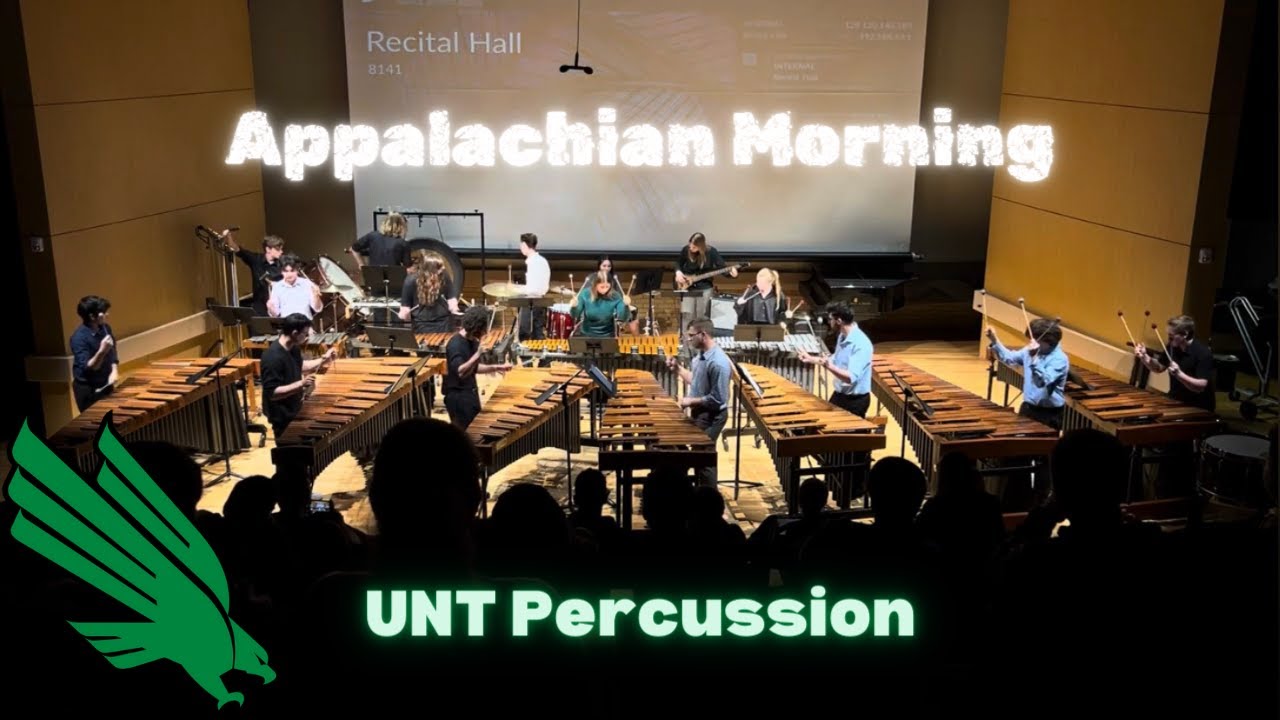 Appalachian Morning by Paul Halley arr. Omar Carmenates | UNT Percussion