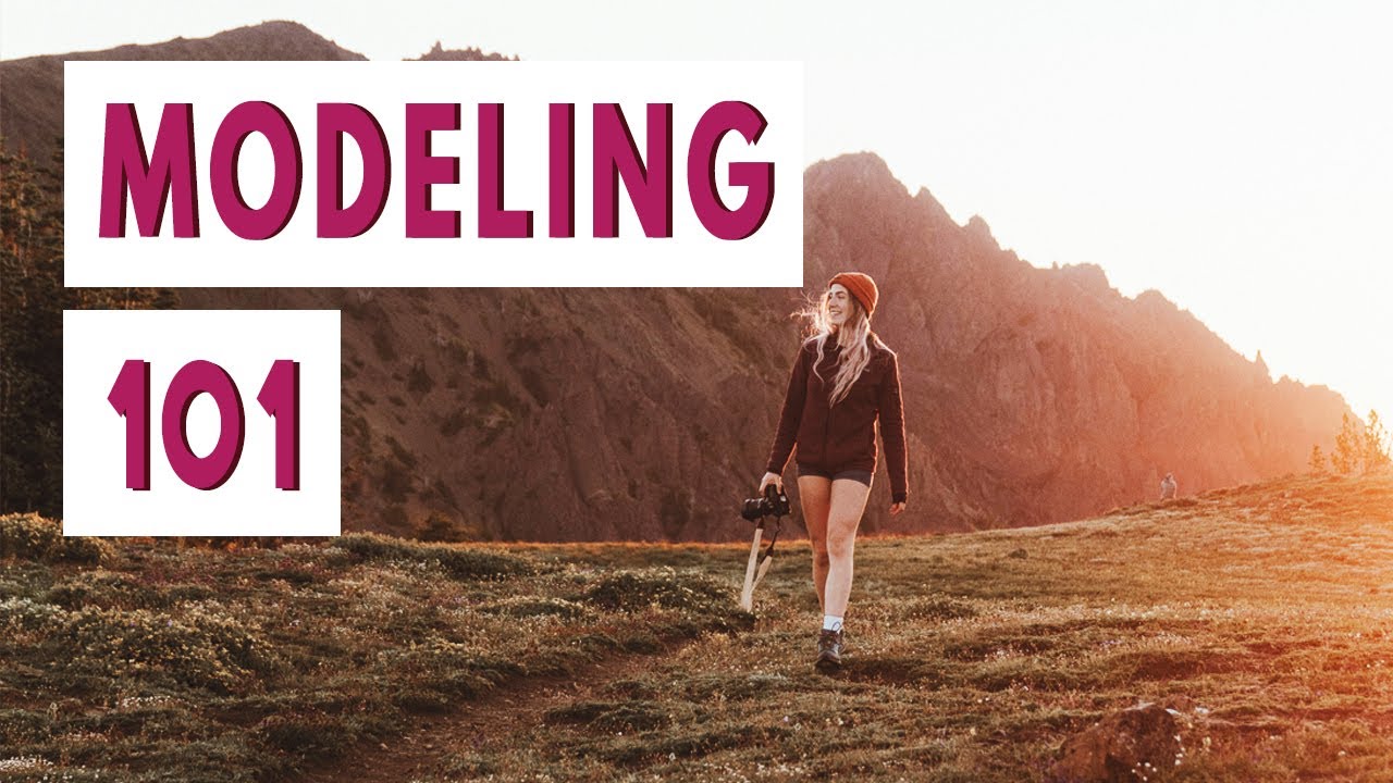 how to pose standing  + hiking Washington Vlog  |  Modeling 101