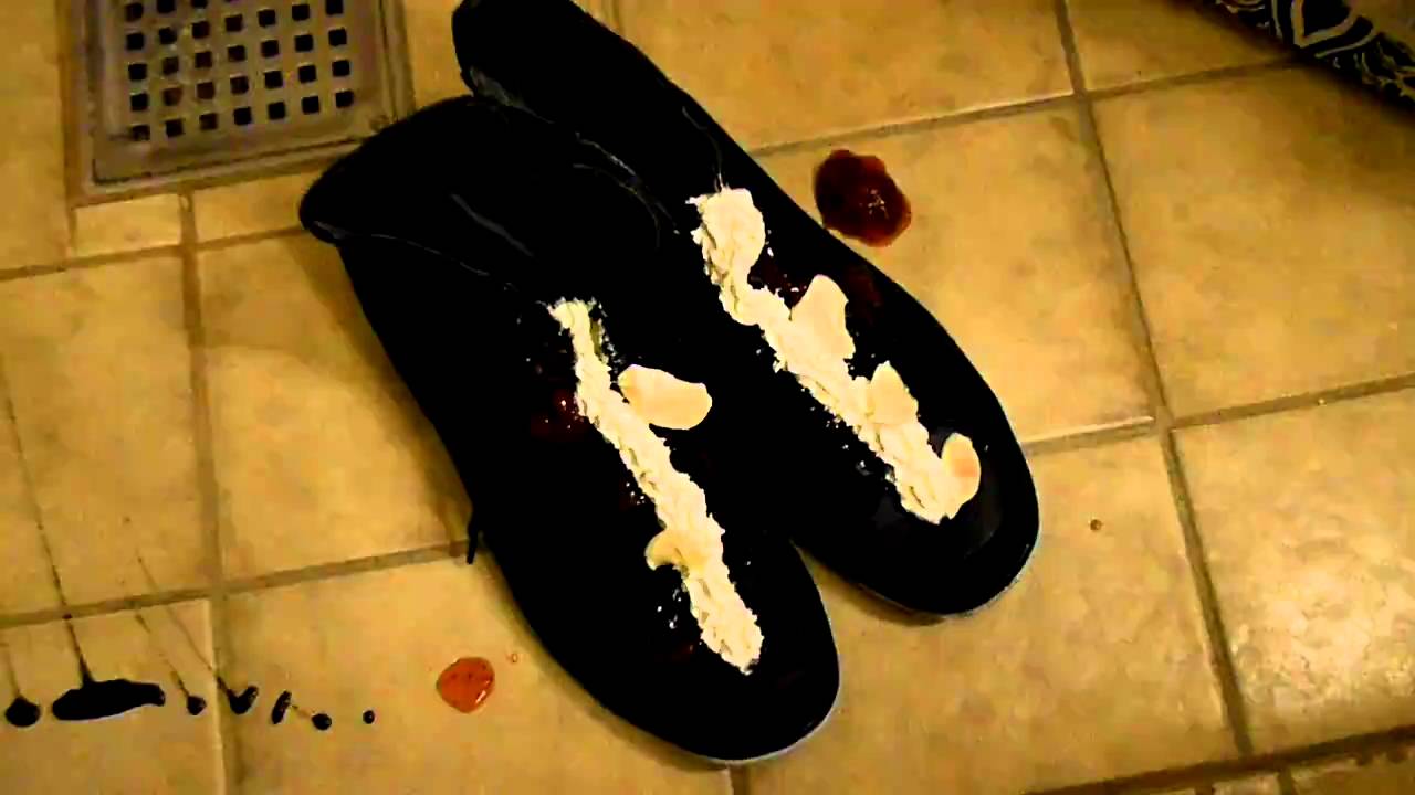 Messy shoes
