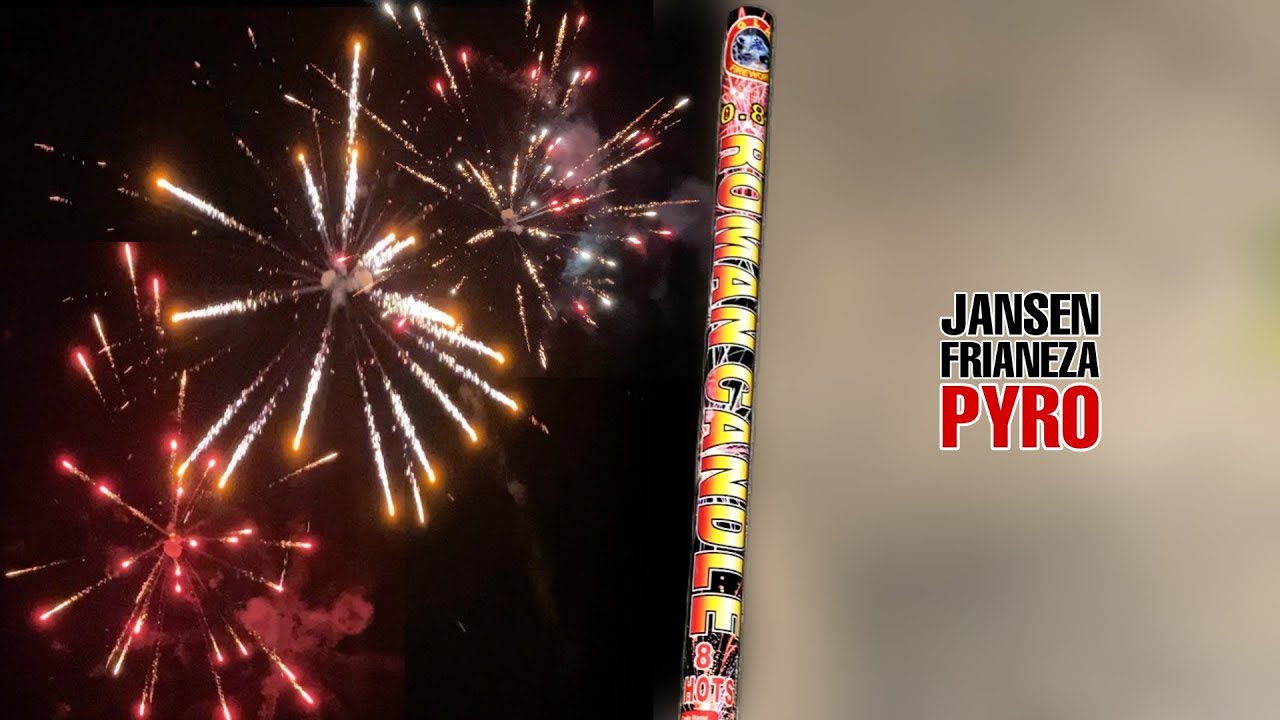 Roman Candle 8 shots by GLK Fireworks | Christmas Eve Philippines December 24 2022