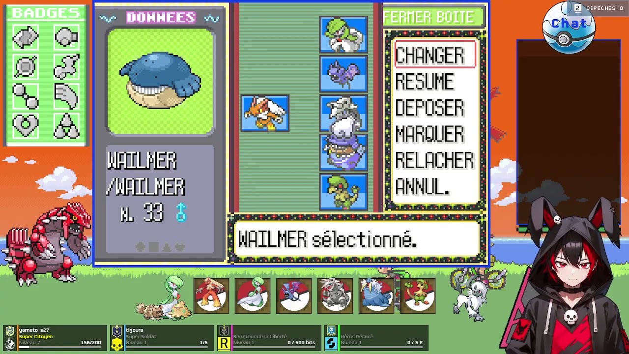 [LET'S PLAY FR #7 POKEMON RUBIS] - LES LÉGENDAIRES ET L'ABANDON ! - [NOCTIS] [VTUBER FR]