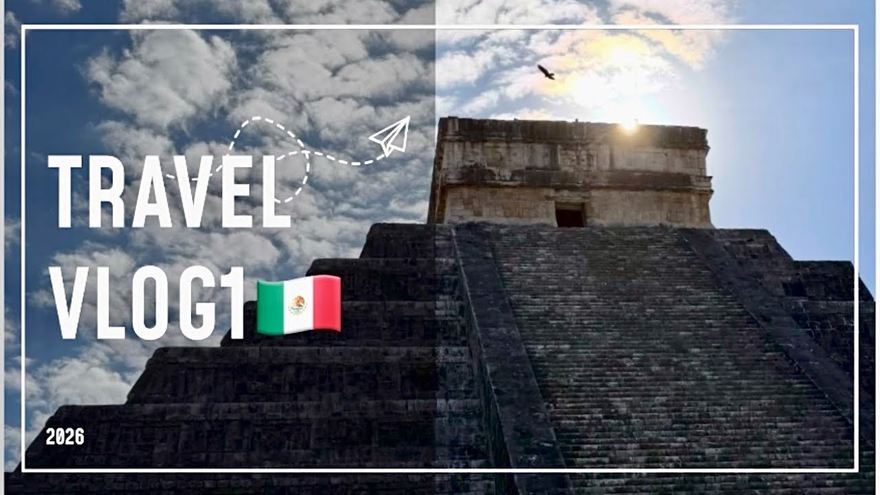 Merveille du monde: Chichen Itza ~ MEXIQUE #chichenitza #mexique #maya #merveillesdumonde #vlog 