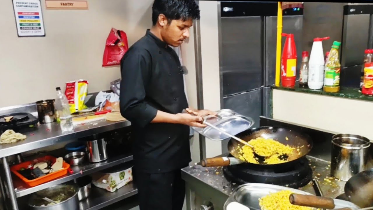 Lemon 🍋 Rice Bana Diya Ankit Ne with/papper Chicken 