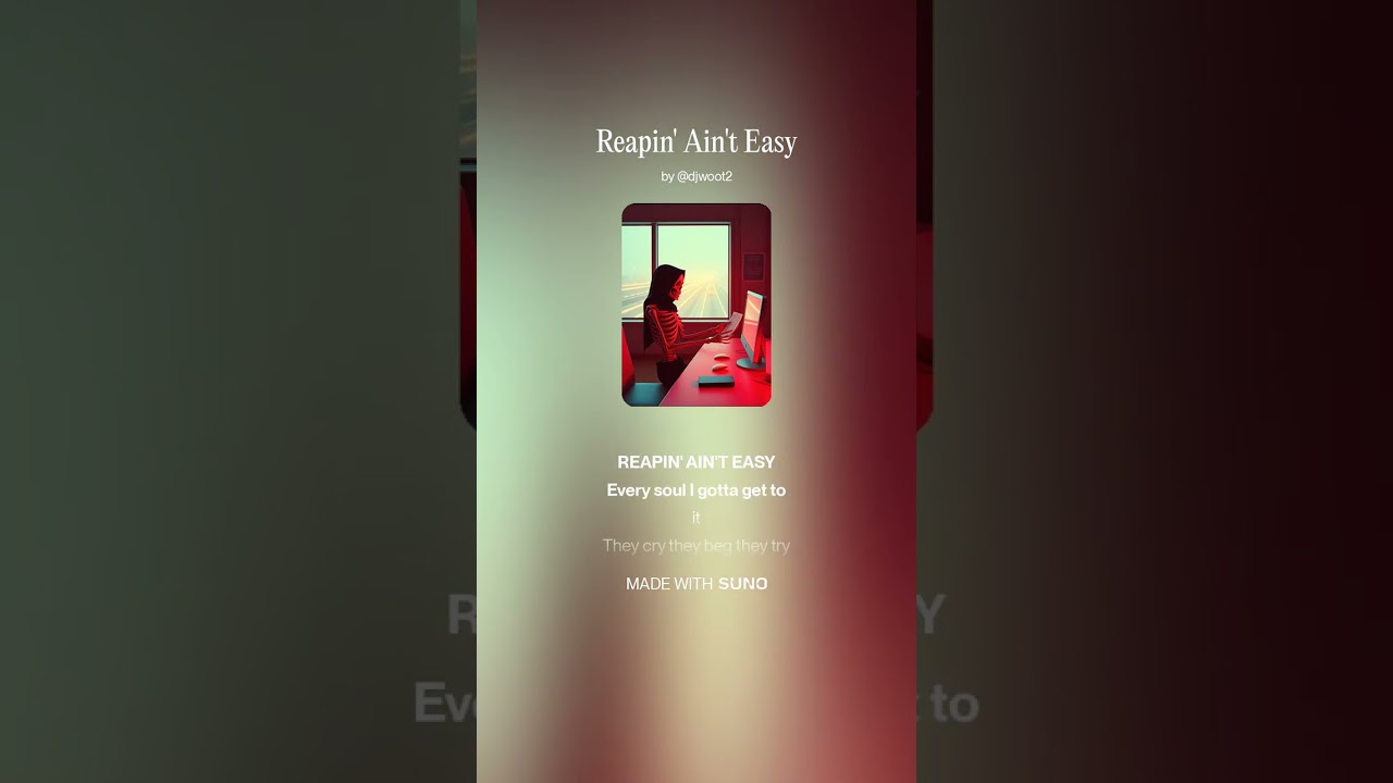Listen to the Tune: 💀🎤 REAPIN' AIN'T EASY | Death's Complaint Anthem | Dark Comedy Hip-Hop ⚰️