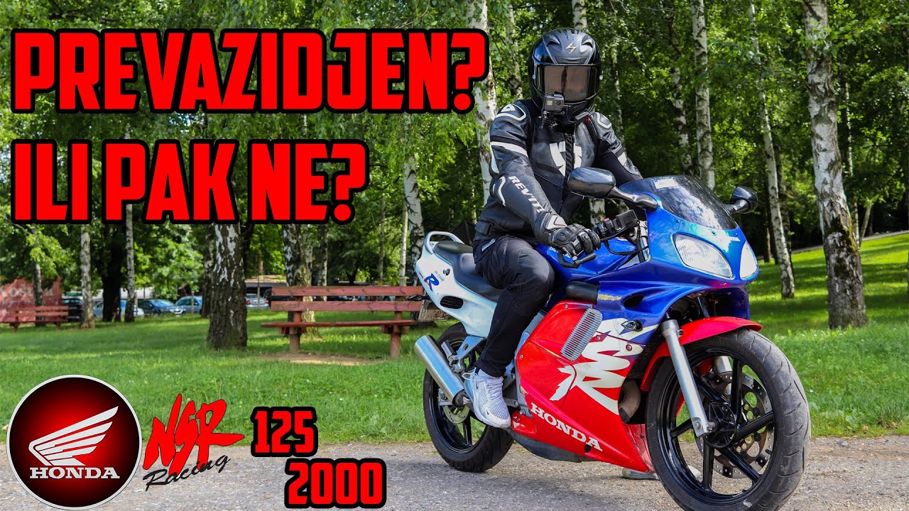 DA LI SU 2T PREVAZIĐENE MASINE? HONDA NSR125 (2000) - First Ride - Review