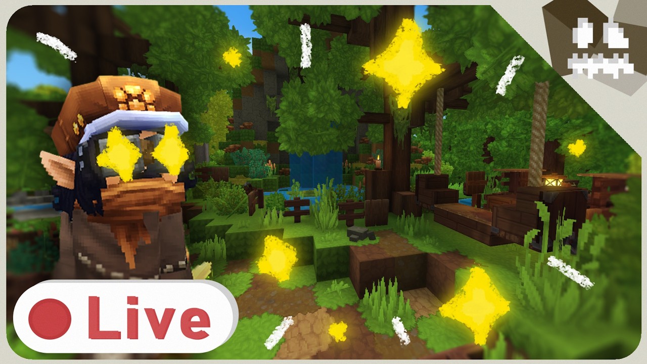 Hytale | Building More Nature Stuff Outside My Starter Base!!!