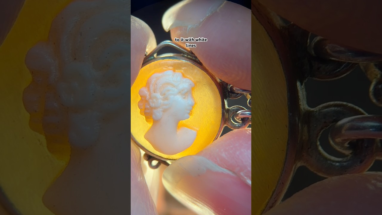 Do you recognize these materials when they&rsquo;re carved into pretty cameos? #mjvjewelry