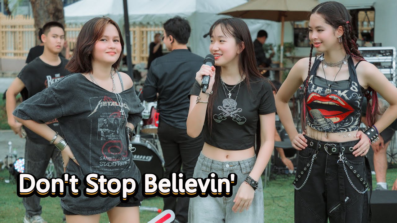 Don't Stop Believin' - Journey Cover by Rise of Angels Band