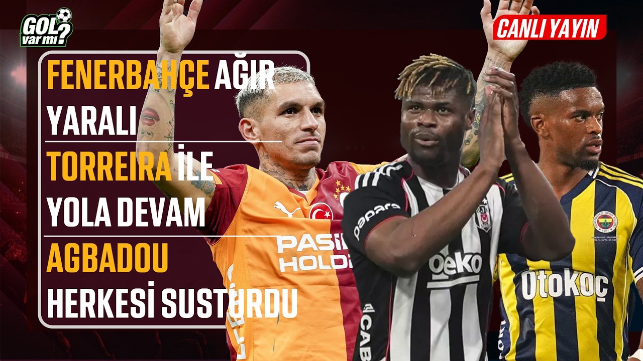 🔴CANLI | Fenerbahçe ağır yaralı | Torreira ile yola devam | Agbadou herkesi susturdu
