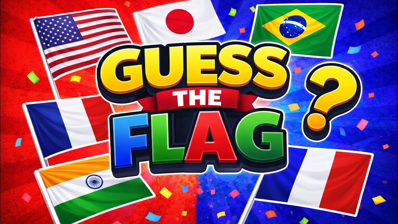 Guess The Flag Quiz 🚩 | 20 Flags Challenge