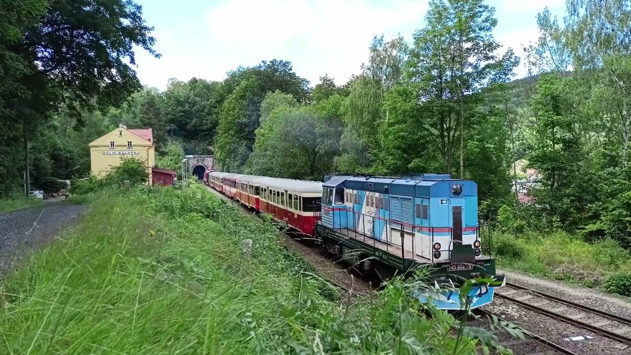 743 002-8 + T426.001 Oslavy 120 let Zubačky