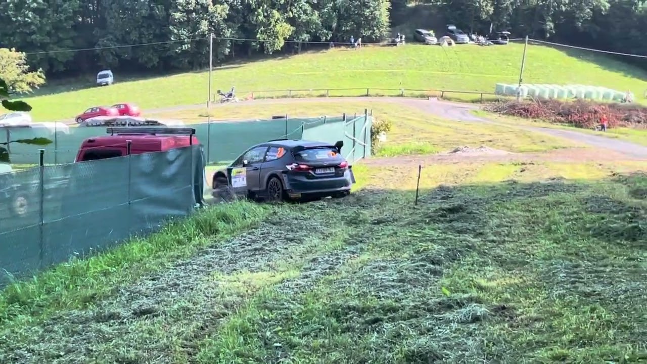 Semetín 1 Barum Rally 2023 Mistake and Crash