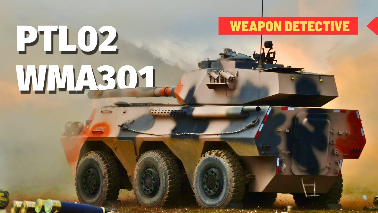 PTL02 and WMA301 Assaulter | The wheeled armoured assault vehicle that has conquered the Africa