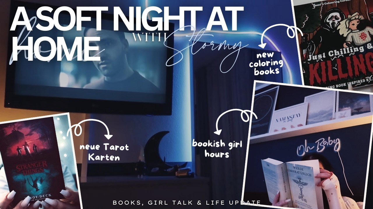 COZY GIRLS NIGHT🌙: Booktalk, Serien, hobbies & ein kleines Life Update | Stormynxghts
